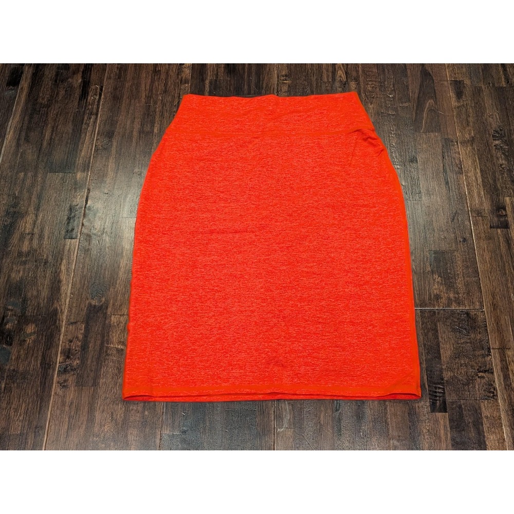 OFFLINE by‎ Aerie Skirt Womens XL Orange Heather The Hugger Bodycon Pencil Midi